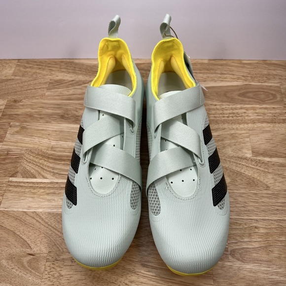 Adidas The‎ Indoor Cycling Bike Shoes Men's 10 Green 3-Bolt GX1668 - Picture 5 of 16